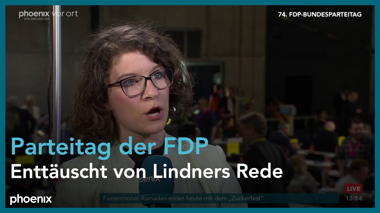 Ann-Kathrin Büüsker und Kerstin Münstermann zum Bundesparteitag der FDP ...