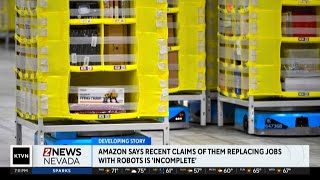 Amazon calls claims they plan to replace jobs with robots based on incomplete information