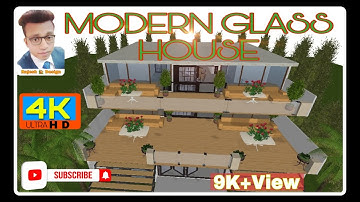 GLASS HOUSE IN BANGALOW|| HOW TI MAKE FULL DETAILED VIDEO|| #planner5d #design #modern #detailed
