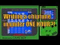 Making a Game Boy chiptune with LSDJ in under ONE HOUR!
