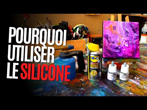 WHY use SILICONE in acrylic paint