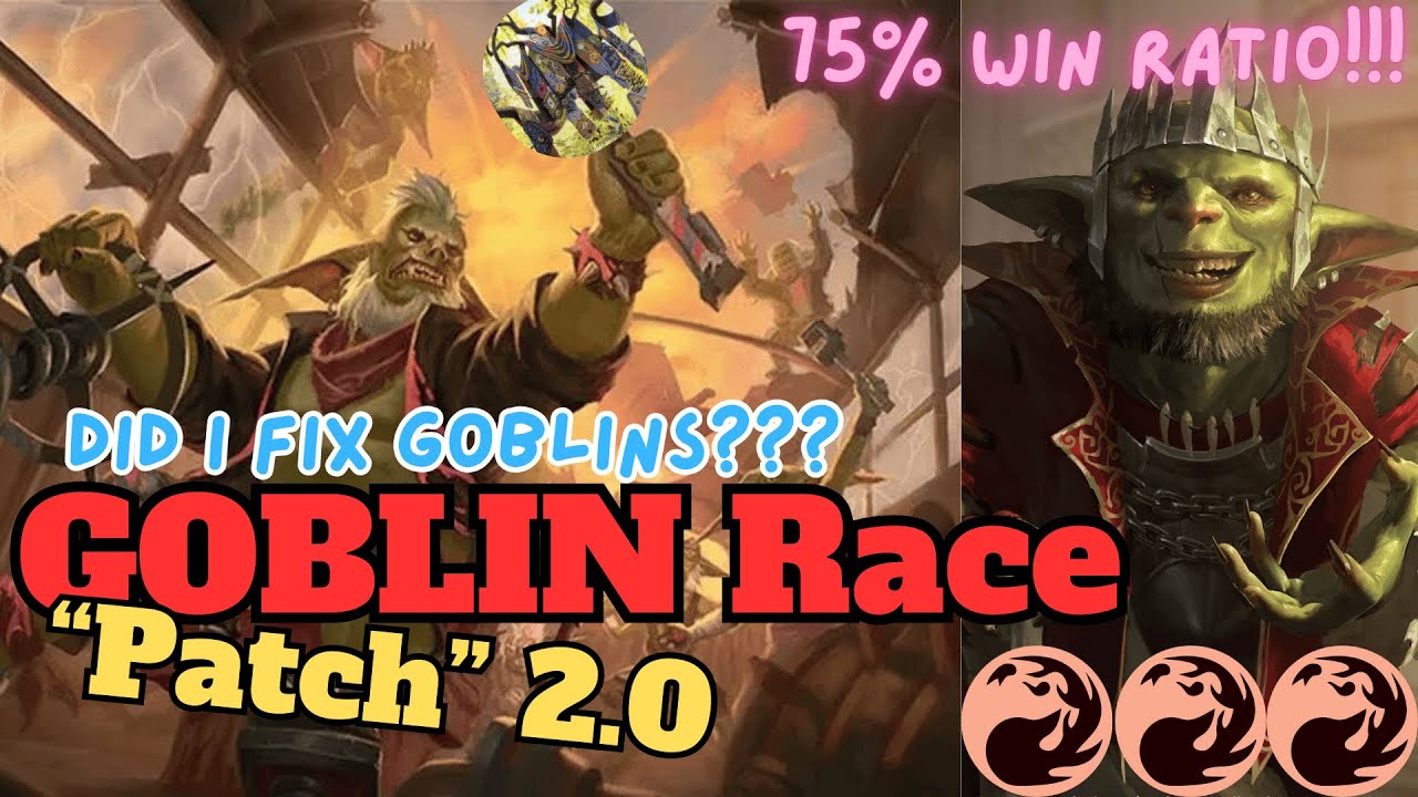 GOBLIN 2.0: How we "Patched" the LEGION!!! - Mono-Red Goblin - MTG Arena Aetherdrift Standard