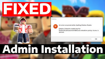 How To Fix Roblox Does Not Support Admin Installation Please Rerun