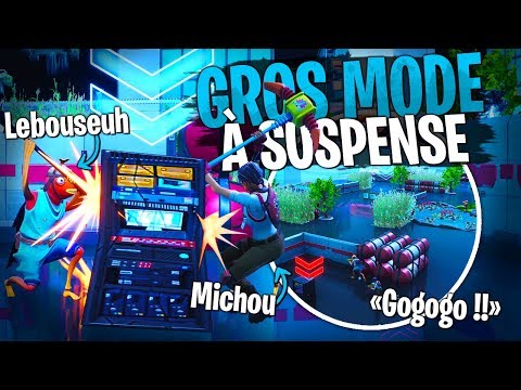 OMG !! Le suspense jusqu'au bout sur ce mode avec la Team Croûton sur Fortnite Créatif !