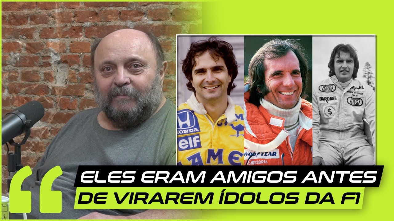 Carlos Lua fala da sua amizade com Nelson Piquet, Emerson e Wilson Fittipaldi na F1 #cortes #f1