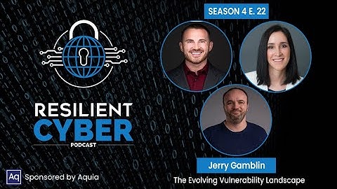 Resilient Cyber w/ Jerry Gamblin - The Evolving Vulnerability Landscape