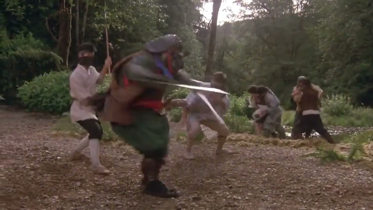 Teenage Mutant Ninja Turtles 3 Turtles In Time Leo Takes Down Villagers Second Time