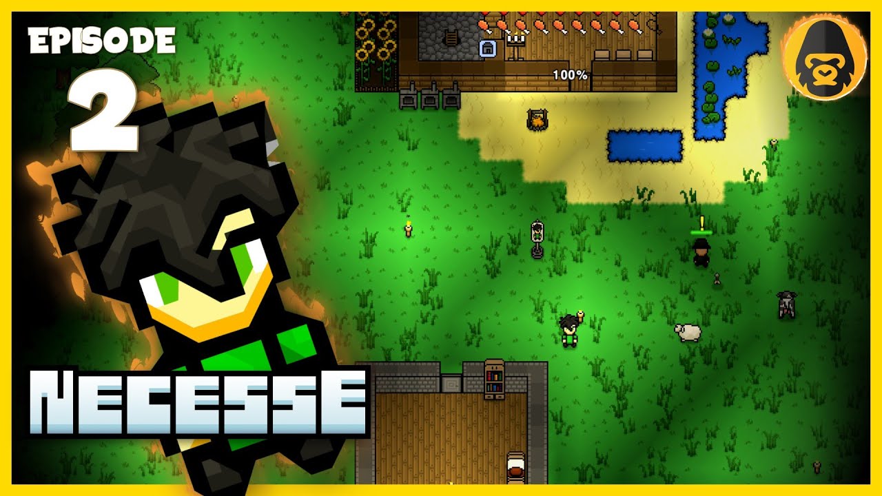 Necesse | Reclute Our First Settler | Let's Play Ep.02 - YouTube