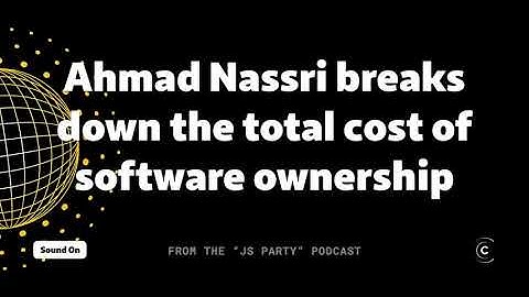 The total cost of software ownership