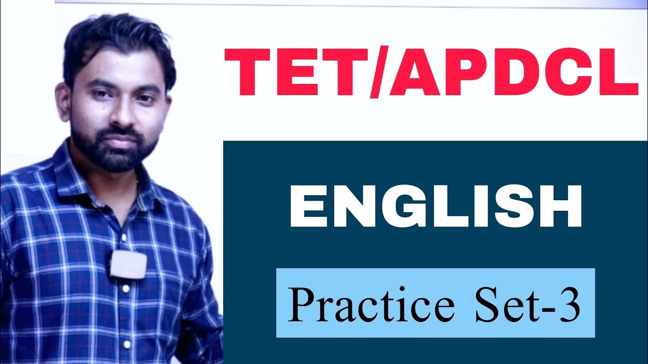 Assam TET/APDCL/SSC || General English MCQ || Practice Set 3