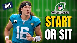 Fantasy Football Wild Card Start & Sit Advice | Must-Start Players & Risky Sits You Should Avoid