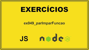 JavaScript - Exercício Par Impar Função