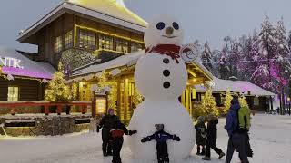 Christmas_ Santa Claus Village 🦌🎅🎄 Rovaniemi Lapland Finland Arctic Circle Home Of Father Christmas