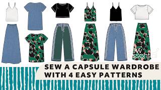 4 Sewing Patterns for a Capsule Wardrobe