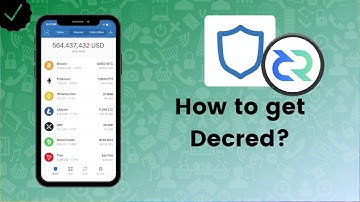 How to get Decred on Trust Wallet? - Trust Wallet Tips