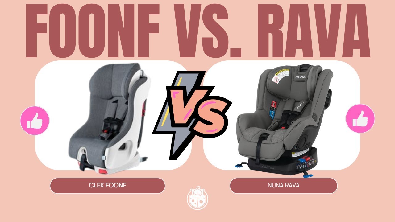 Nuna Rava vs. Clek Foonf | Convertible Car Seat Comparison | CANADA