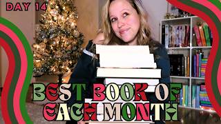 My Top Book From Each Month of the Year!  ✨ BOOKMAS DAY 14