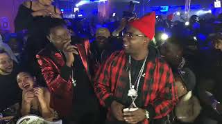 50 Cent \& Michael Blackson diss Kevin Hart in the club