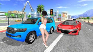 Land Cruiser Car Parking V8 Reverse Parking / Driving School Vlog 2019  - Android Gameplay screenshot 1