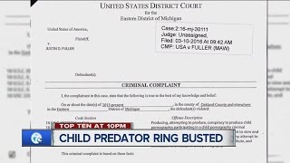 Child predator ring busted
