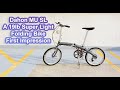 Dahon MU SL - Super Lightweight 19lb Folding Bike Components Walkthrough + Folding Action