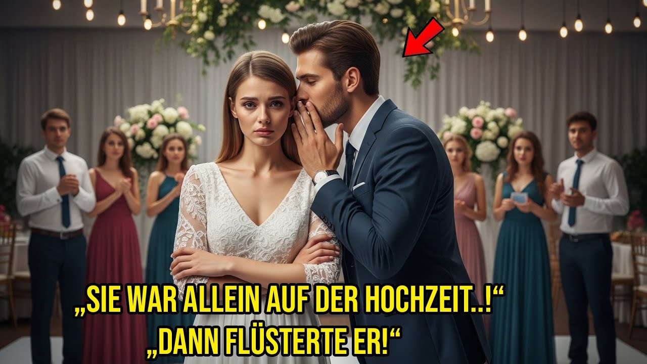 Jeder ignorierte sie bei der Hochzeit ihres Bruders – bis ein Millionär flüsterte: „Tu so, als wärst