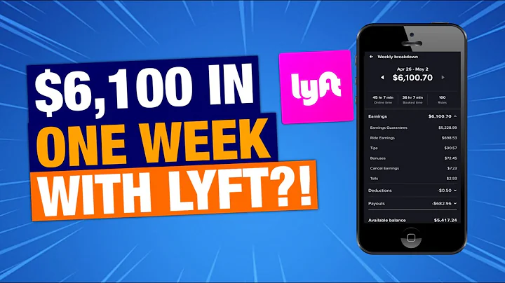 Lyft Driver Earns $6000 In ONE Week And QUITS!?!
