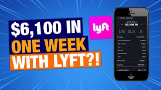 Lyft Driver Earns $6000 In ONE Week And QUITS!?!