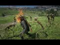 Ghost Rider vs. Skeletons