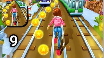 Subway Princess Runner-Gameplay Walkthrough Tutorial Levels Mobile Game Part 9.
