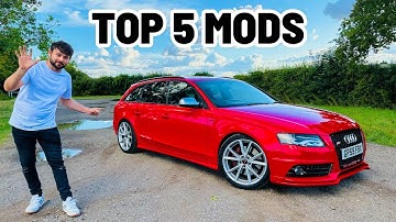 TOP 5 EASY MODS FOR ALMOST ANY AUDI 