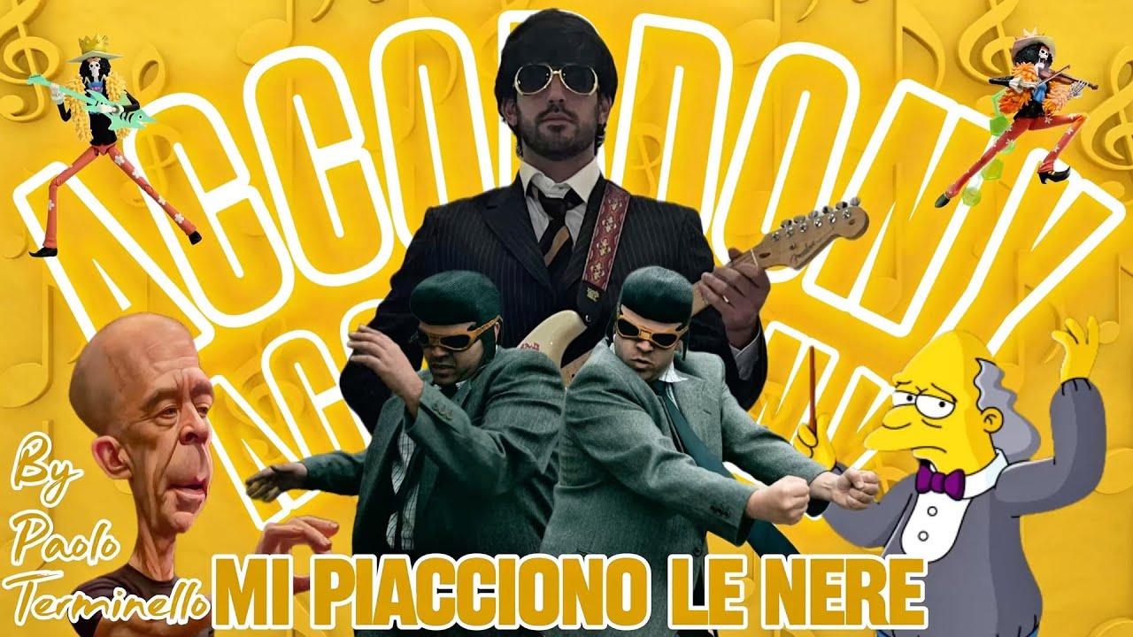 MI PIACCIONO LE NERE - ACCORDONY | By Paolo Terminello