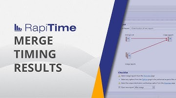 Merging timing results with RapiTime
