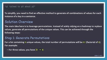 Replacing Keys with Unique Values in Strings
