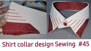New sewing tecniq for shirt pattern | Sew Collar design #45