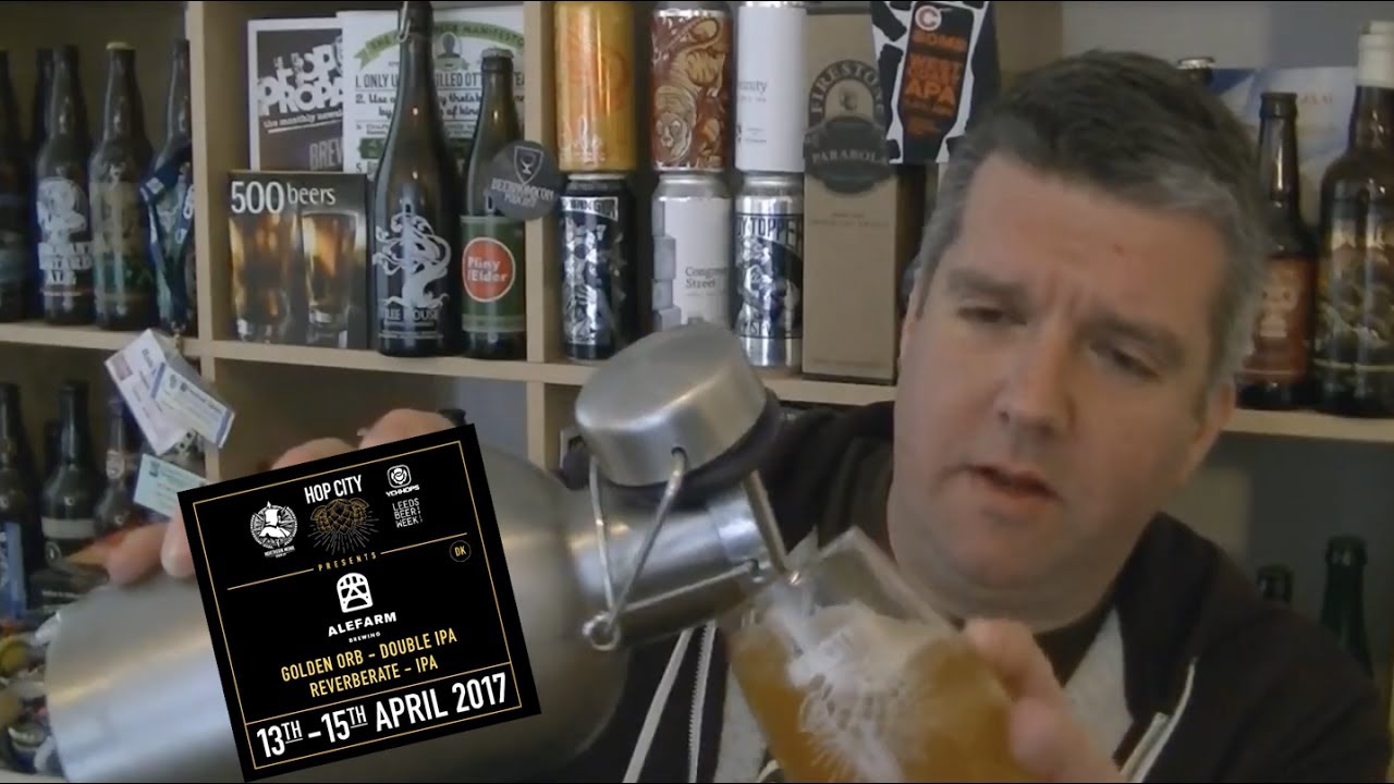 Alefarm - Golden Orb Double IPA - HopZine Beer Review