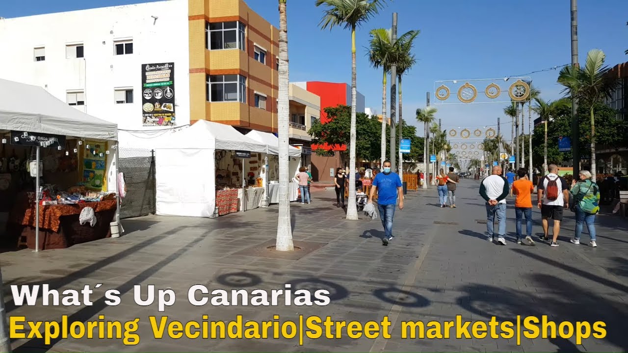 ✅GRAN CANARIA//TODAY IN VECINDARIO|AVENIDA DE CANARIAS|MARKETS| ATLANTICO SHOPPING CENTER_26 12 2020