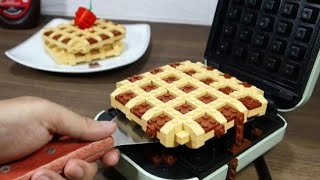 Lego Waffles - Lego in Real Life -Stop Motion Cooking and ASMR