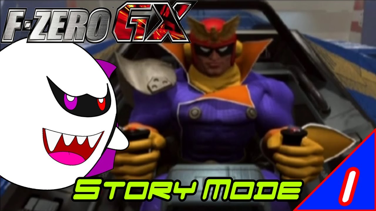 F-ZERO GX: Story Mode Chapter 1 Captain Falcon Trains Up - YouTube