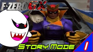 F-ZERO GX: Story Mode Chapter 1 Captain Falcon Trains Up