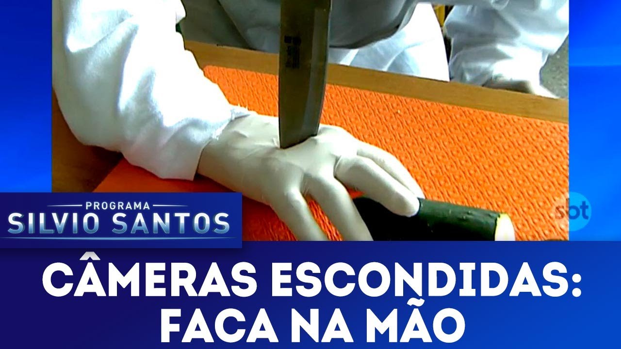 Faca na Mão | Câmeras Escondidas (29/04/18)
