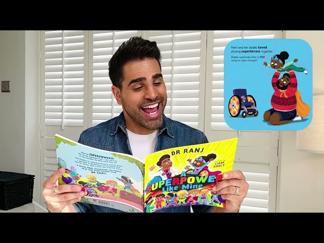 Dr Ranj reads A Superpower Like Mine