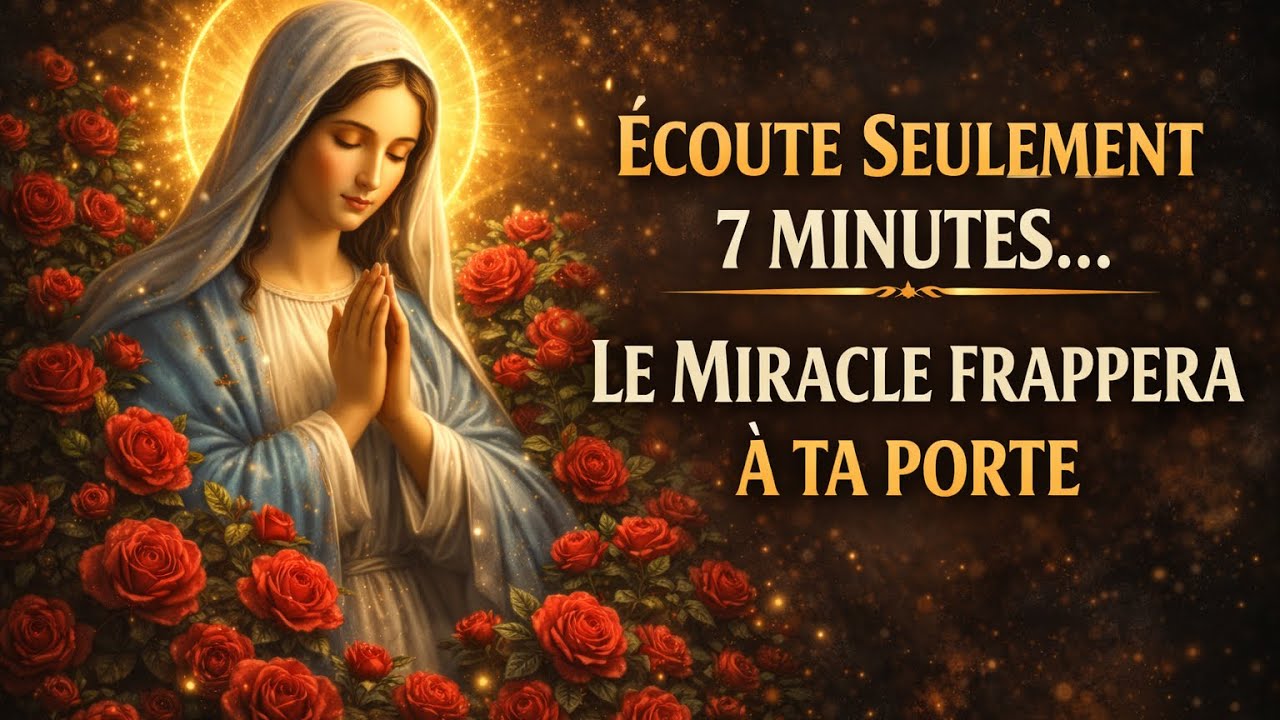 ✨ MARIE INTERVIENT : PRIÈRE PUISSANTE à la VIERGE MARIE pour un MIRACLE 🙏