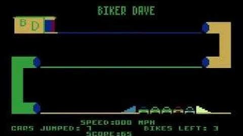"Biker Dave" on Atari 8-bit