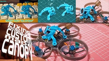 Mobula 7 custom canopy fix