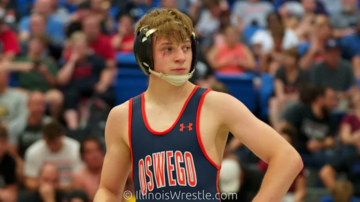 106  Ryan Goddard {G} of Oswego IL vs. Brian Farle...