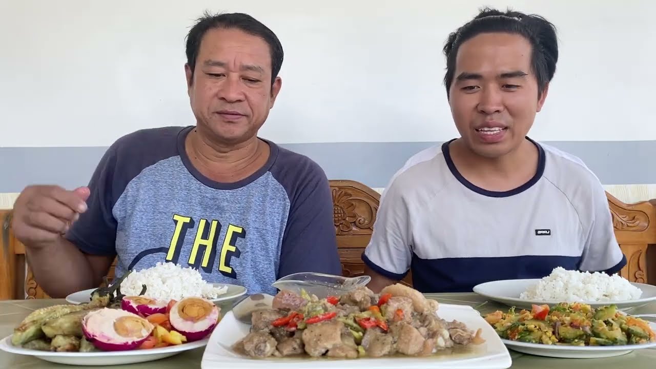 DAY 101 INIHAW NA TALONG | BICOL EXPRESS | GINISANG AMPALAYA