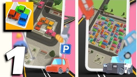 Parking Jam 3D - Gameplay Part 1 All Levels 1-20 (Android, iOS)