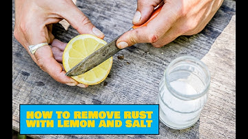 How to Remove Rust From A Knife With Lemon and Salt – Easy Outdoors Camping Tip