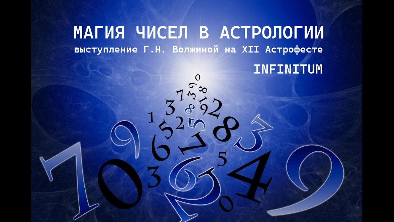 Магия чисел в Астрологии.